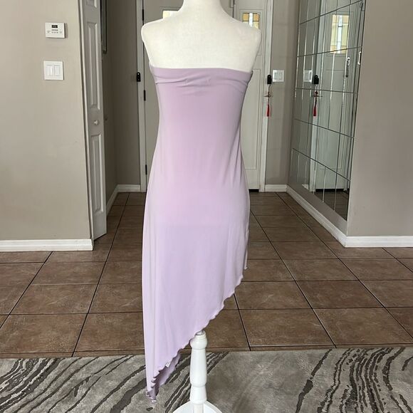 NWOT Urban Outfitters Asymmetrical Midi Dress - Picture 5 of 10